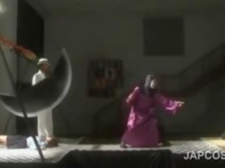 Азиатки баснословен дупе актриса пиеси deity в косплей сцена