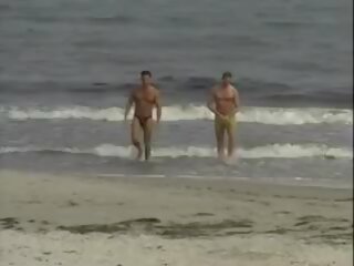 On the beach with elite bitches