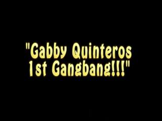 Meximilf Gabby Quinteros gets Gangbanged, adult video 09
