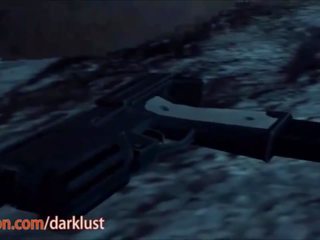 3-D Lara Croft Demon Gangbang Remix